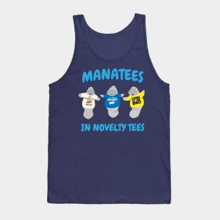 Manatees in Novelty Tees Tank Top